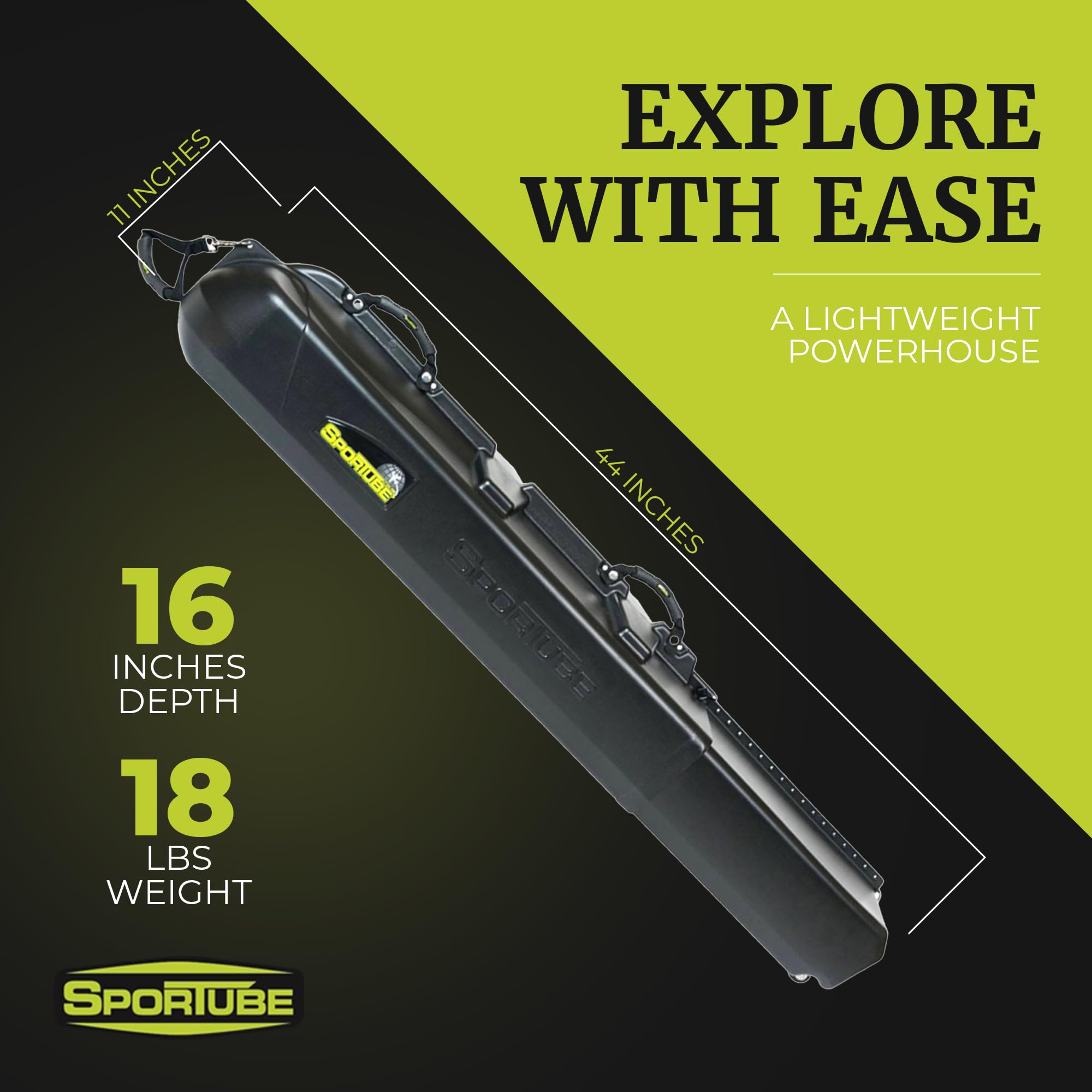 Amazon | スノーボード収納のハードケース【SPORTUBE series 3